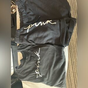 PINK  t shirt and short